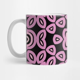 Kaleidoscope Baby Pink Heart Pattern Mug